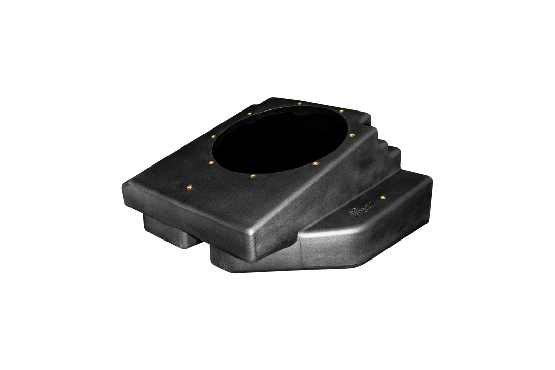 Can-Am® Maverick R 10" Rear Passenger Subwoofer Enclosure (PRE-ORDER ONLY)(4-SEAT MODELS) – Unloaded | UTVS-R-ENC-PASS-4R