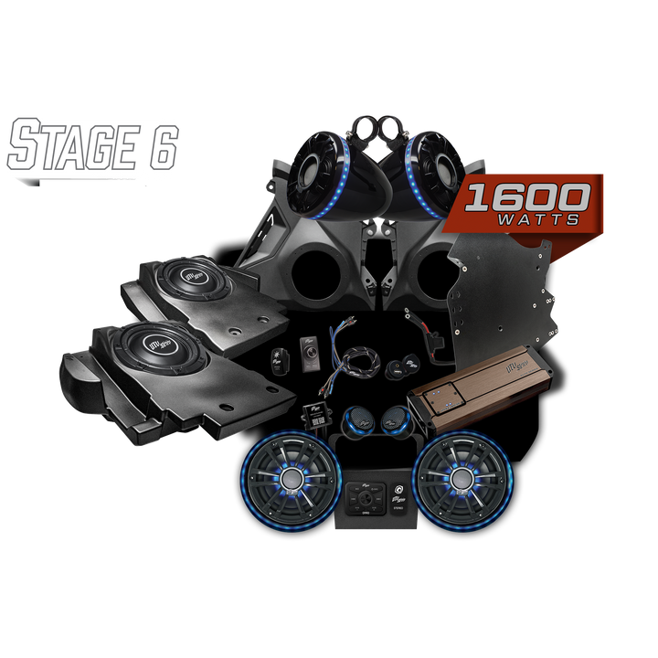 Can-Am® Maverick R Elite Series Stage 6 Stereo Kit | UTVS-R-S6-E