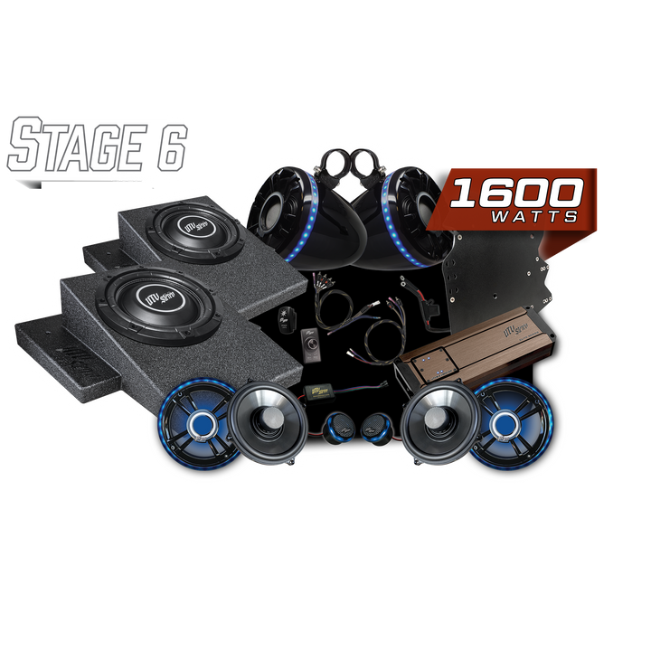 Can-Am® Maverick R Elite Series Stage 6 Stereo Kit | UTVS-R-S6-E