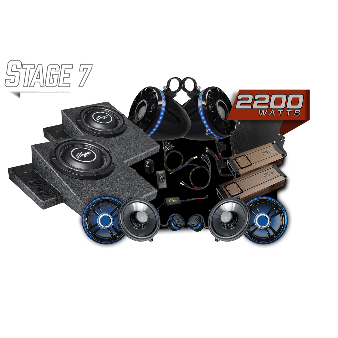 Can-Am® Maverick R Elite Series Stage 7 Stereo Kit | UTVS-R-S7-E