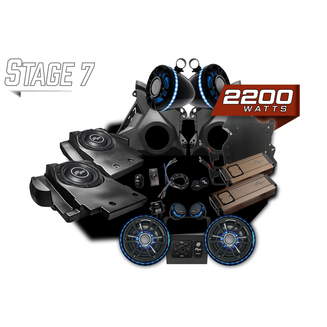 Can-Am® Maverick R Elite Series Stage 7 Stereo Kit | UTVS-R-S7-E