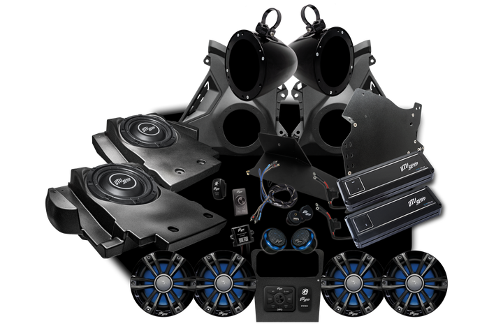 Can-Am® Maverick R Signature Series Stage 7 Stereo Kit | UTVS-R-S7-S