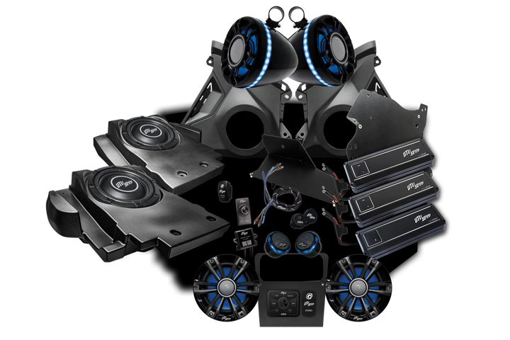 Can-Am® Maverick R Signature Series Stage 8 Stereo Kit | UTVS-R-S8-S
