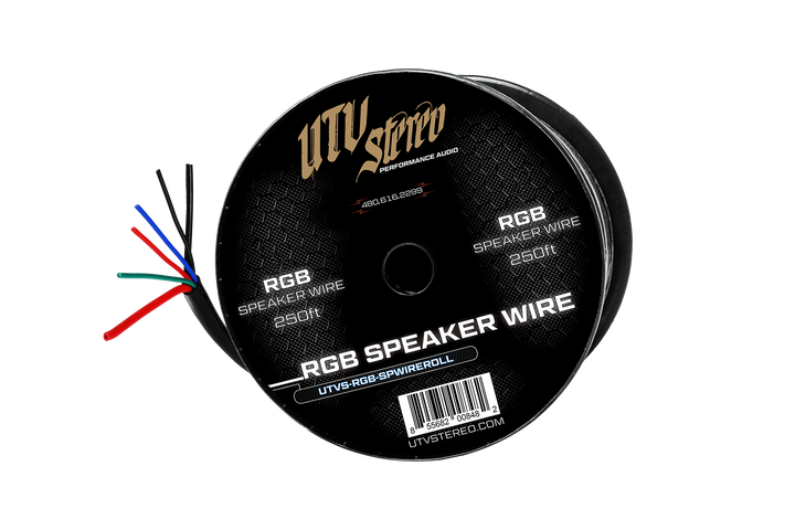 6 Conductor RGB Speaker Wire - 250' | UTVS-RGB-SPWIRE-ROLL