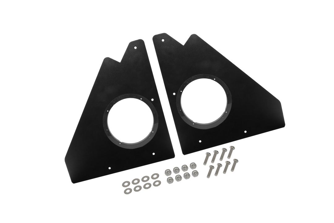 Polaris® Ranger 1500 Rear Overhead Speaker Adapters (Pair) | UTVS-RNG-OSA-REAR