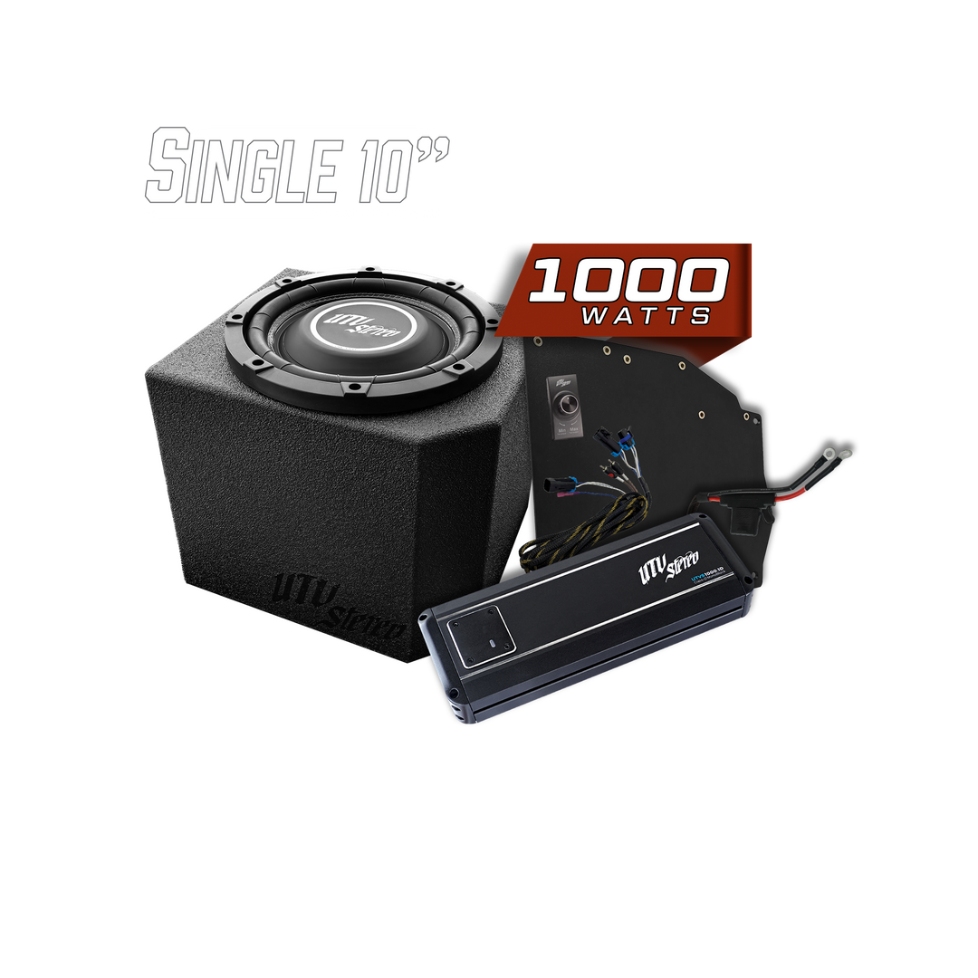 Polaris® Ranger 1000W Single 10" Subwoofer Kit | UTVS-RNG-SUB-1000-1