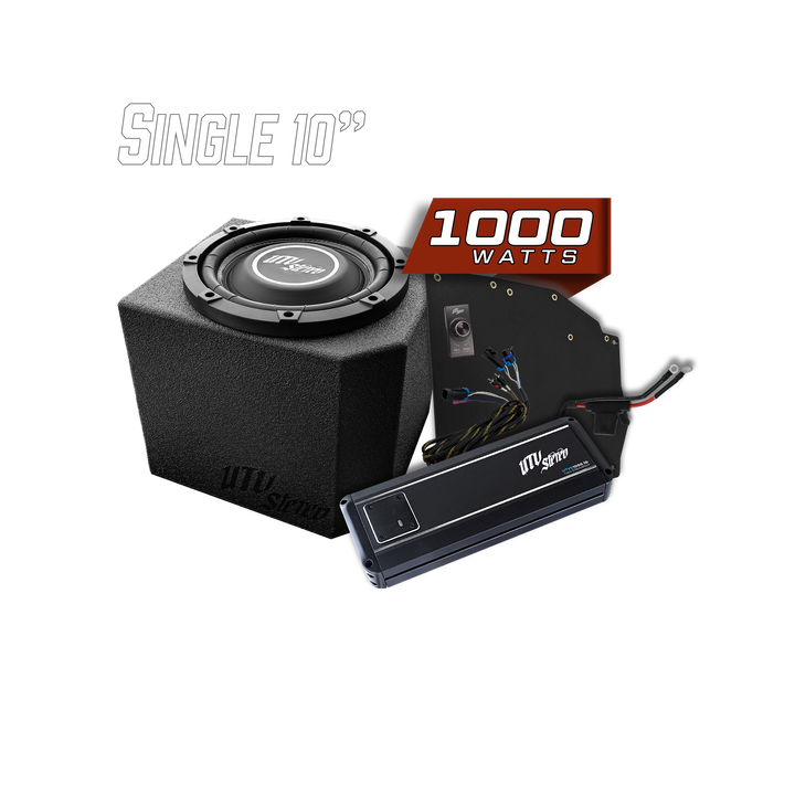 Polaris® Ranger 1000W Single 10" Subwoofer Kit | UTVS-RNG-SUB-1000-1