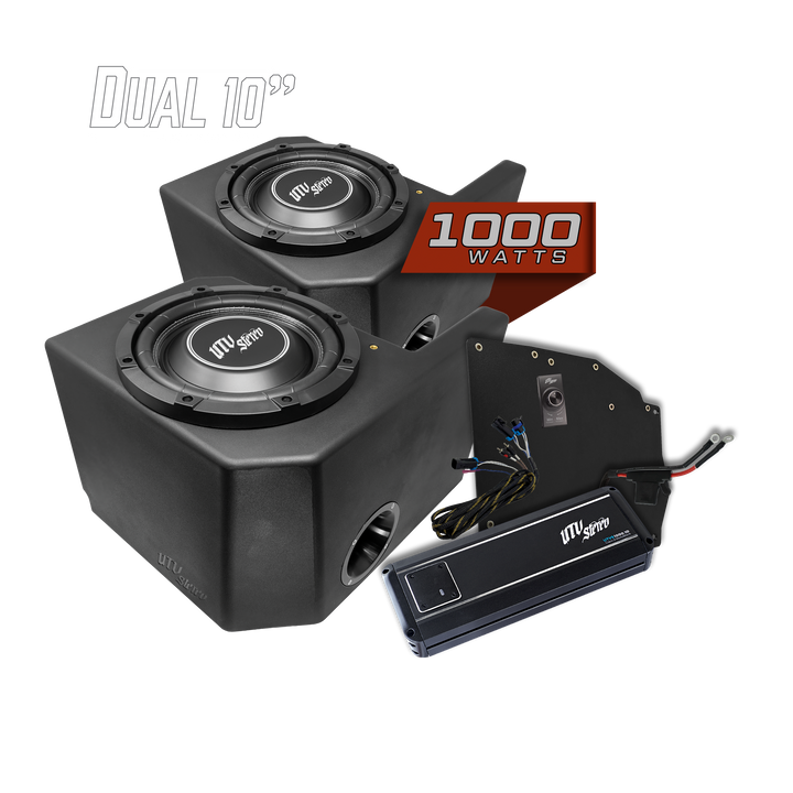 Polaris® Ranger 1000W Dual 10" Subwoofer Kit | UTVS-RNG-SUB-1000-2