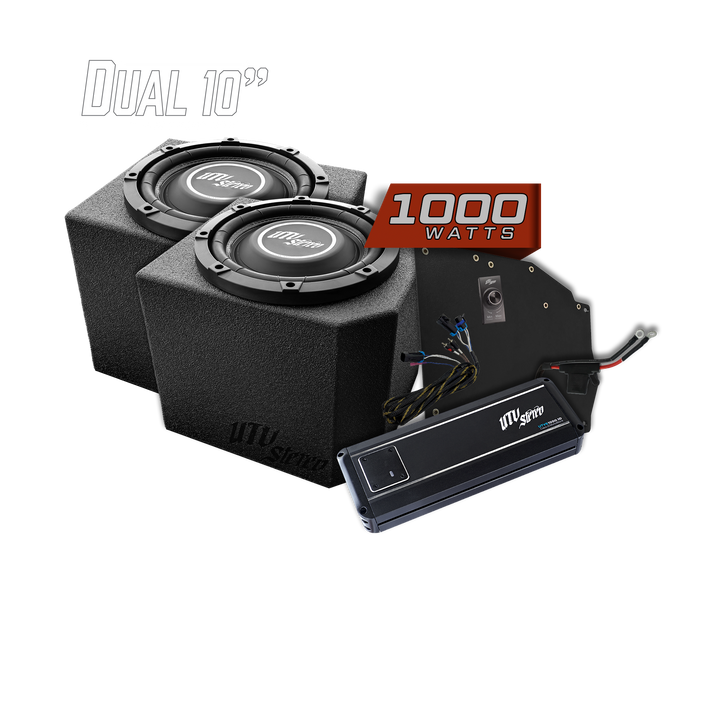 Polaris® Ranger 1000W Dual 10" Subwoofer Kit | UTVS-RNG-SUB-1000-2