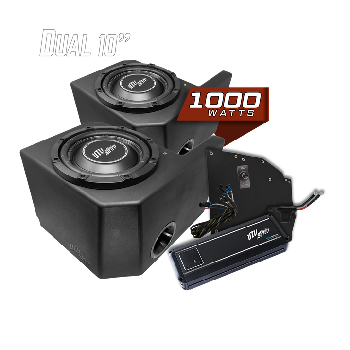 Polaris® Ranger 1000W Dual 10" Subwoofer Kit | UTVS-RNG-SUB-1000-2
