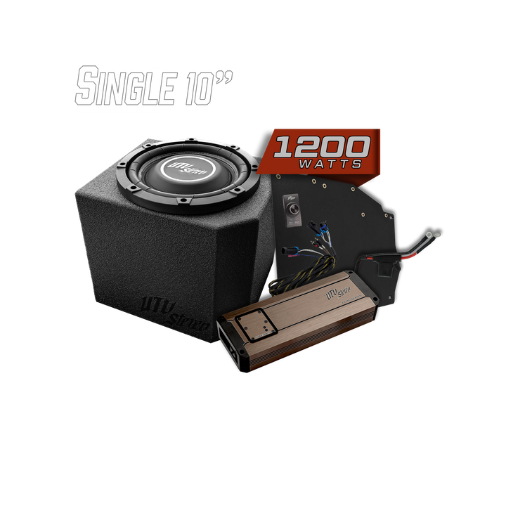 Polaris® Ranger 1200W Single 10" Subwoofer Kit | UTVS-RNG-SUB-1200-1