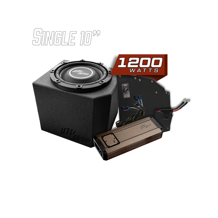 Polaris® Ranger 1200W Single 10" Subwoofer Kit | UTVS-RNG-SUB-1200-1