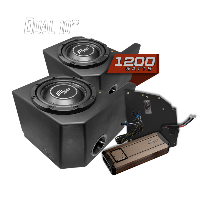 Polaris® Ranger 1200W Dual 10" Subwoofer Kit | UTVS-RNG-SUB-1200-2