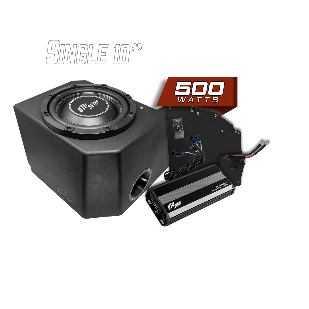 Polaris® Ranger 500W Single 10" Subwoofer Kit | UTVS-RNG-SUB-500-1
