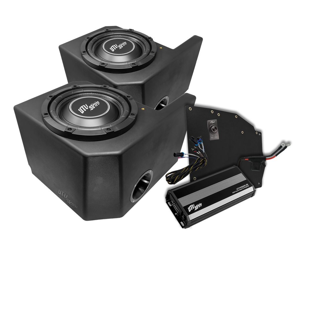 Polaris® Ranger 500W Dual 10" Subwoofer Kit | UTVS-RNG-SUB-500-2