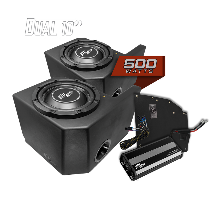 Polaris® Ranger 500W Dual 10" Subwoofer Kit | UTVS-RNG-SUB-500-2