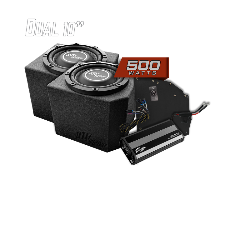Polaris® Ranger 500W Dual 10" Subwoofer Kit | UTVS-RNG-SUB-500-2