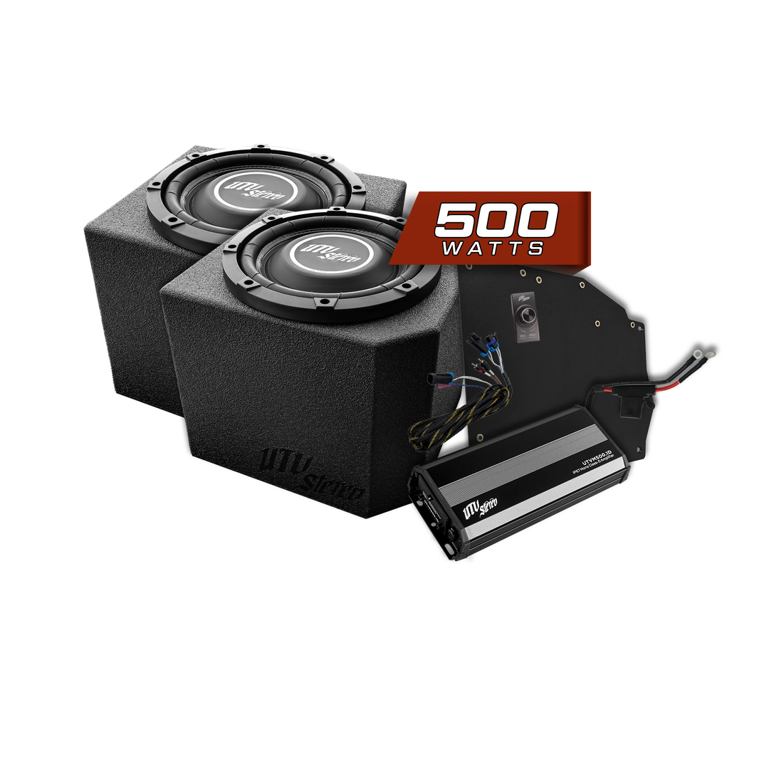 Polaris® Ranger 500W Dual 10" Subwoofer Kit | UTVS-RNG-SUB-500-2
