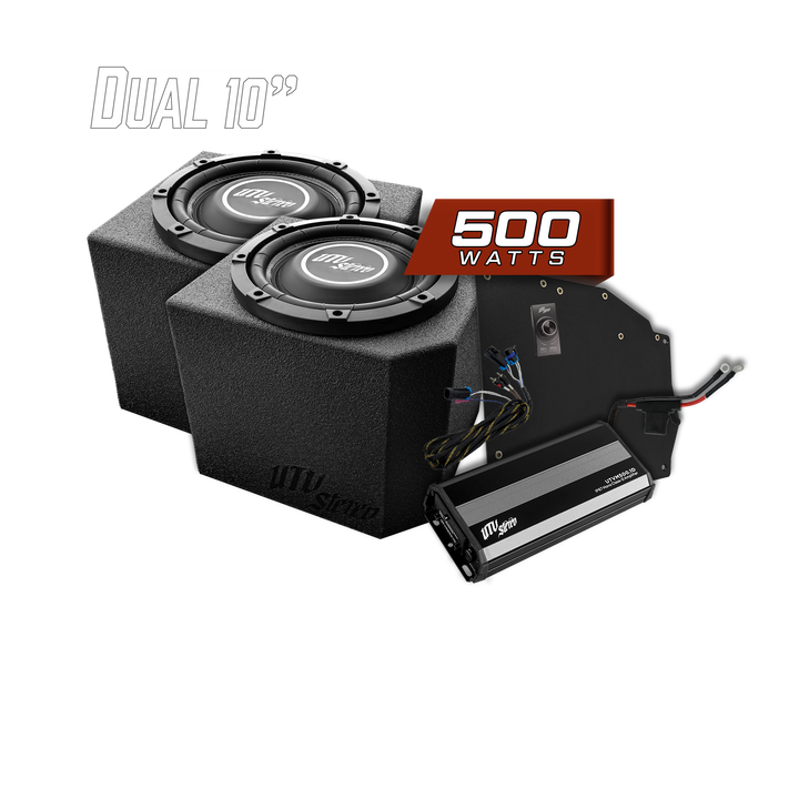 Polaris® Ranger 500W Dual 10" Subwoofer Kit | UTVS-RNG-SUB-500-2