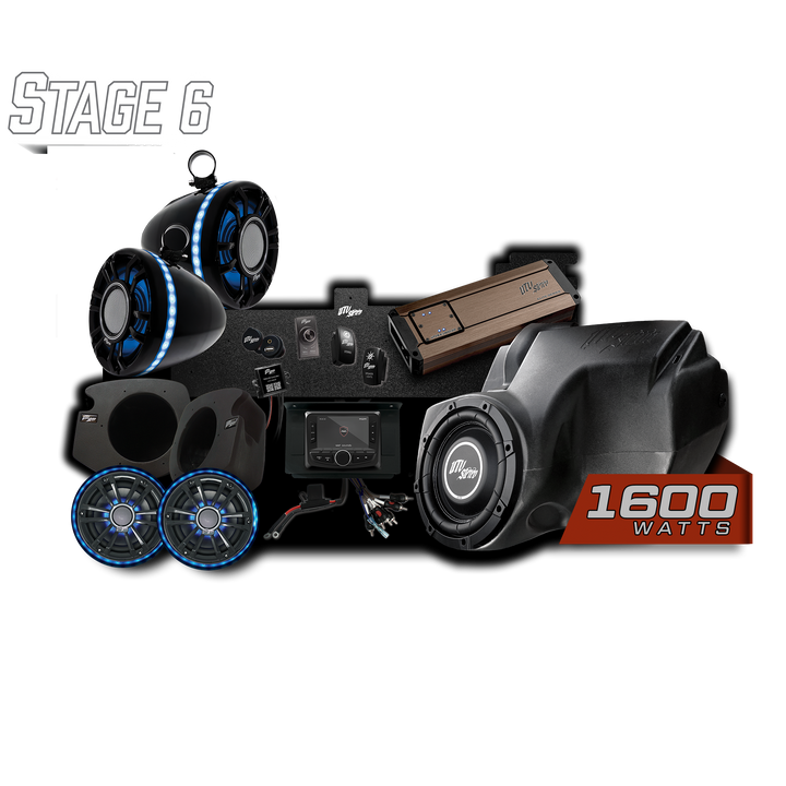 RZR® Elite Series Stage 6 Stereo Kit | UTVS-RZR-S6-E