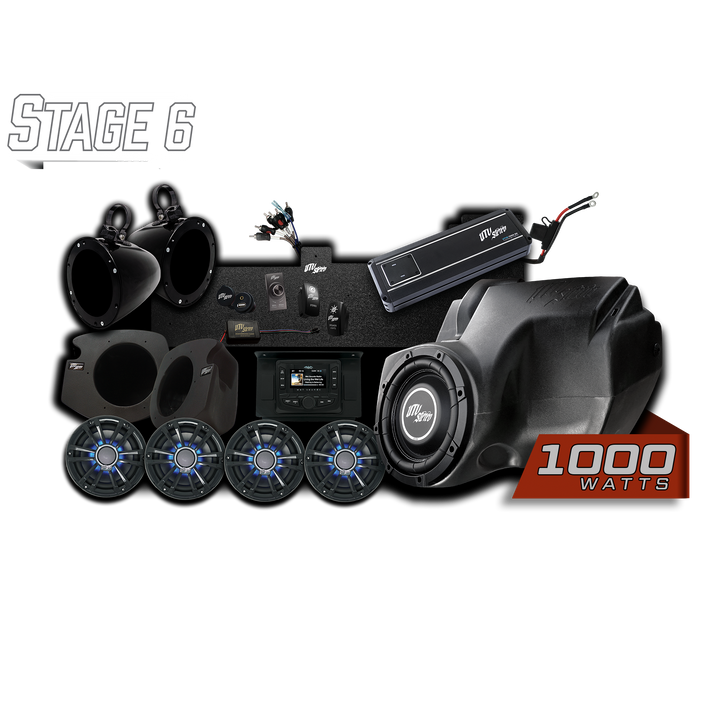 RZR® Signature Series Stage 6 Stereo Kit | UTVS-RZR-S6-S