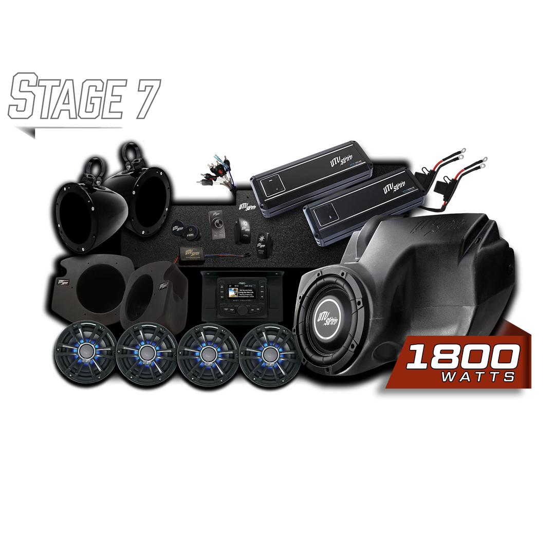 RZR® Signature Series Stage 7 Stereo Kit | UTVS-RZR-S7-S