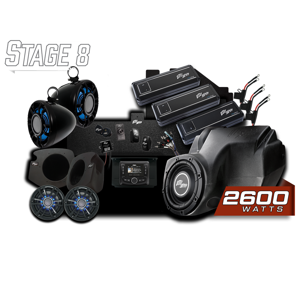 RZR® Signature Series Stage 8 Stereo Kit | UTVS-RZR-S8-S