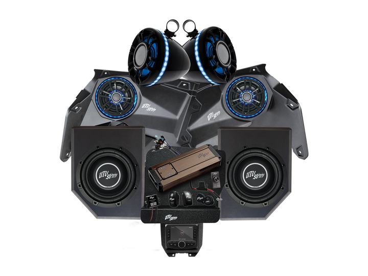 Can-Am® X3 Elite Series Stage 6 Stereo Kit | UTVS-X3-S6-E