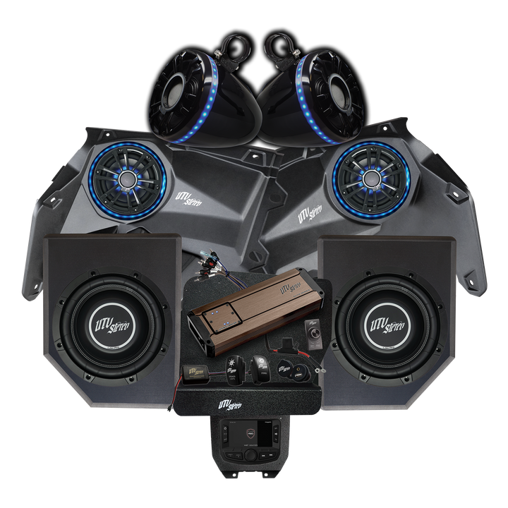 Can-Am® X3 Elite Series Stage 6 Stereo Kit | UTVS-X3-S6-E