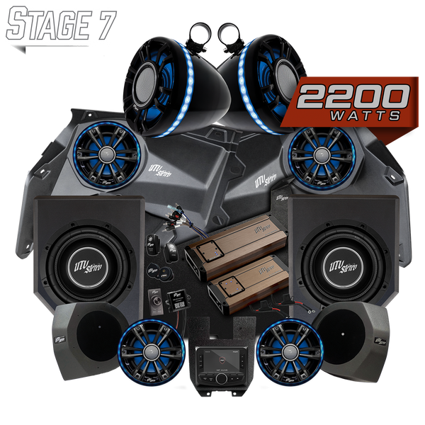 Austin CoonWe-kens Opta Mira1shapセット Can-Am Maverick X3 Stage 7 Stereo Kit | Elite Series Speakers