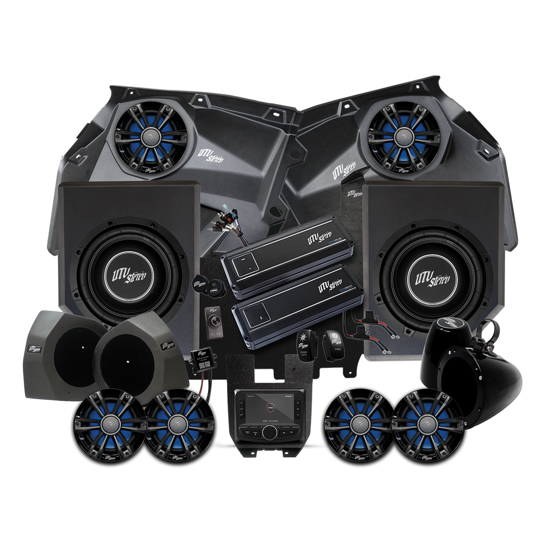 Can-Am® X3 Signature Series Stage 7 Stereo Kit | UTVS-X3-S7-S