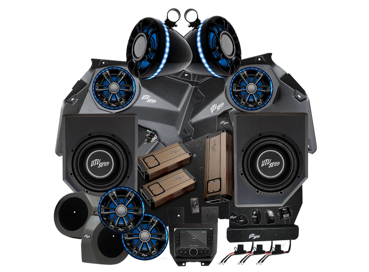 Can-Am® X3 Elite Series Stage 8 Stereo Kit | UTVS-X3-S8-E