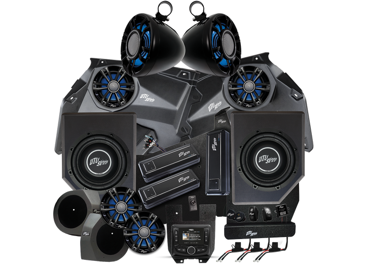 Can-Am® X3 Signature Series Stage 8 Stereo Kit | UTVS-X3-S8-S