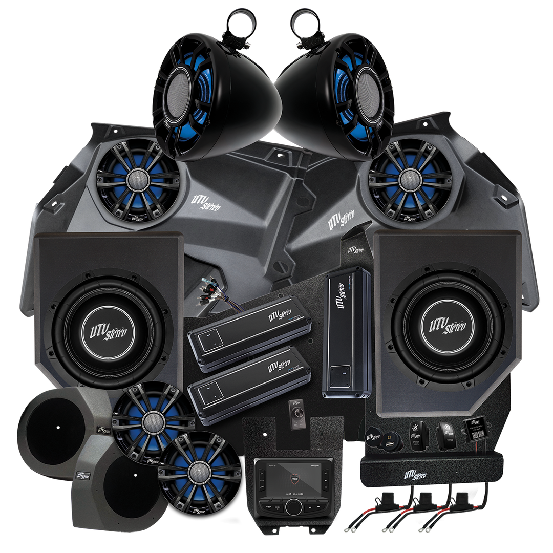 Can-Am® X3 Signature Series Stage 8 Stereo Kit | UTVS-X3-S8-S