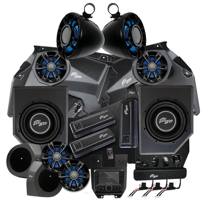Can-Am® X3 Signature Series Stage 8 Stereo Kit | UTVS-X3-S8-S