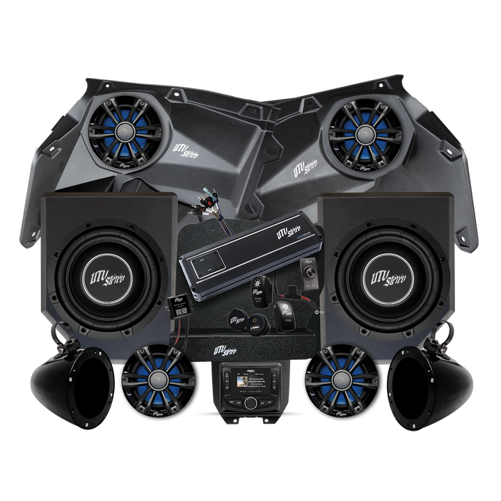 Can-Am® X3 Signature Series Stage 6 Stereo Kit |  UTVS-X3-S6-S