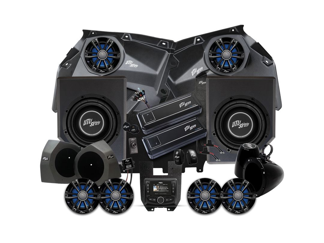 Can-Am® X3 Signature Series Stage 7 Stereo Kit | UTVS-X3-S7-S