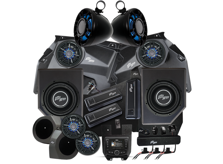Can-Am® X3 Signature Series Stage 8 Stereo Kit | UTVS-X3-S8-S