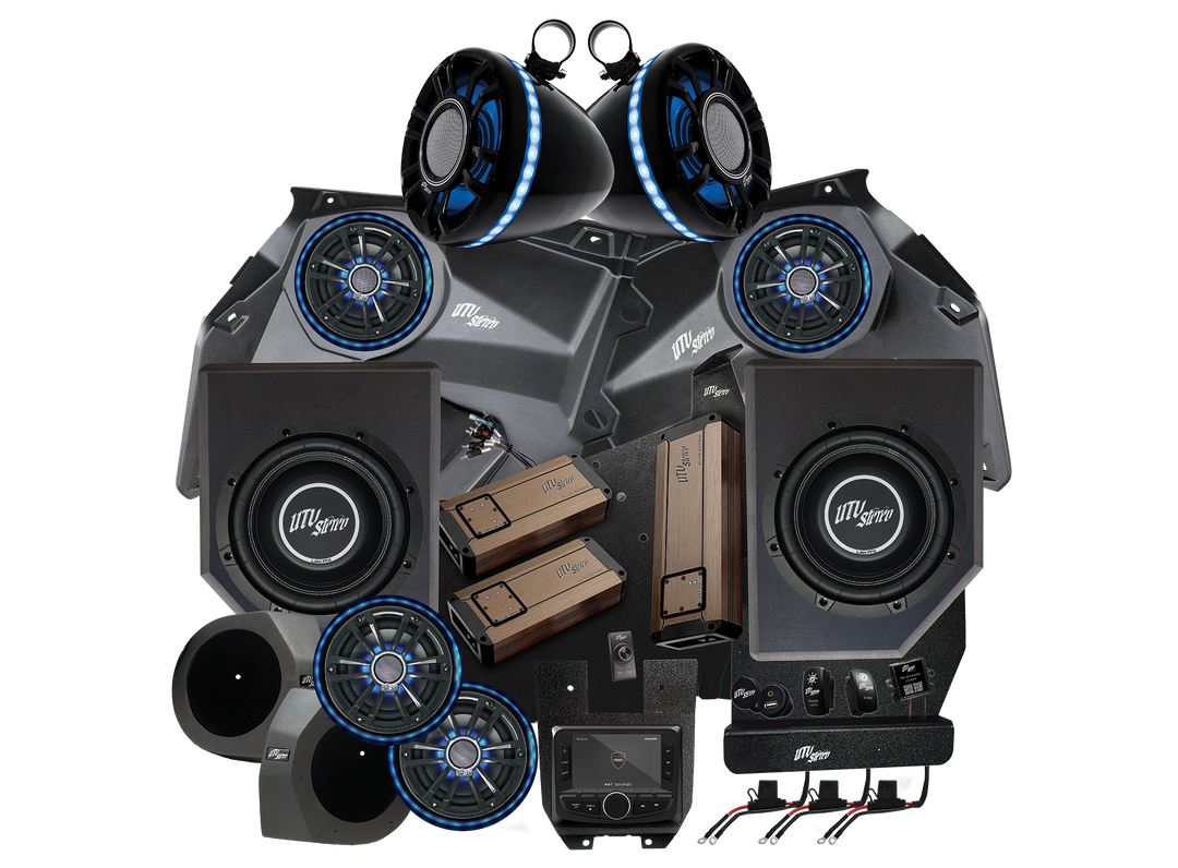 Can-Am® X3 Elite Series Stage 8 Stereo Kit | UTVS-X3-S8-E
