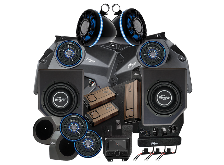 Can-Am® X3 Elite Series Stage 8 Stereo Kit | UTVS-X3-S8-E