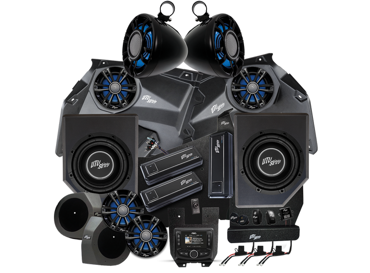 Can-Am® X3 Signature Series Stage 8 Stereo Kit | UTVS-X3-S8-S