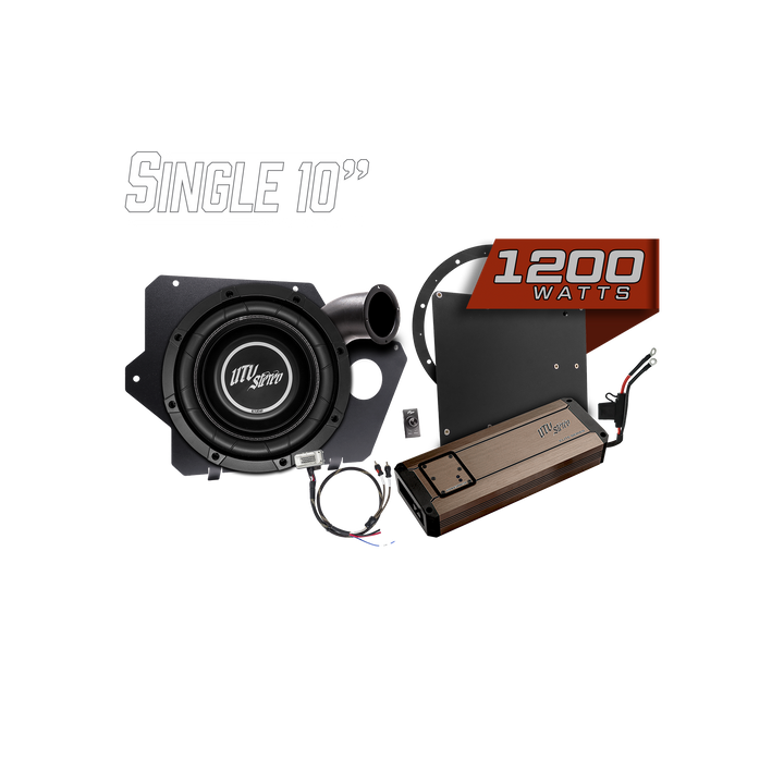 Polaris® Xpedition 1200W 10" Subwoofer Kit  | UTVS-XPD-SUB-1200-1
