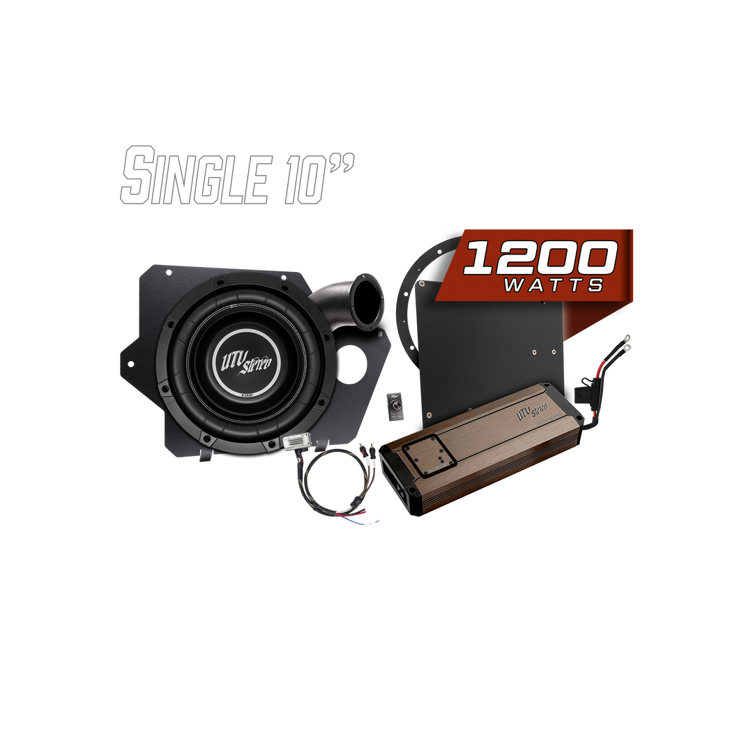 Polaris® Xpedition 1200W 10" Subwoofer Kit  | UTVS-XPD-SUB-1200-1