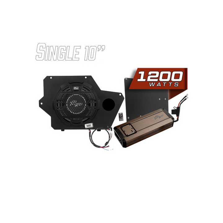 Polaris® Xpedition 1200W 10" Subwoofer Kit  | UTVS-XPD-SUB-1200-1