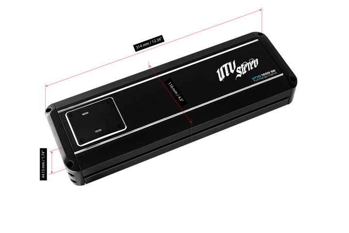 Signature Series 1000W 5-Channel Amplifier | UTVS1000.5D