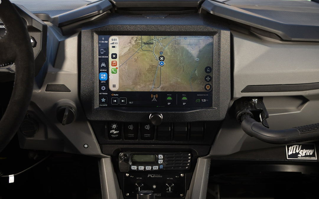 HORIZON XTR showing onX Offroad mapping