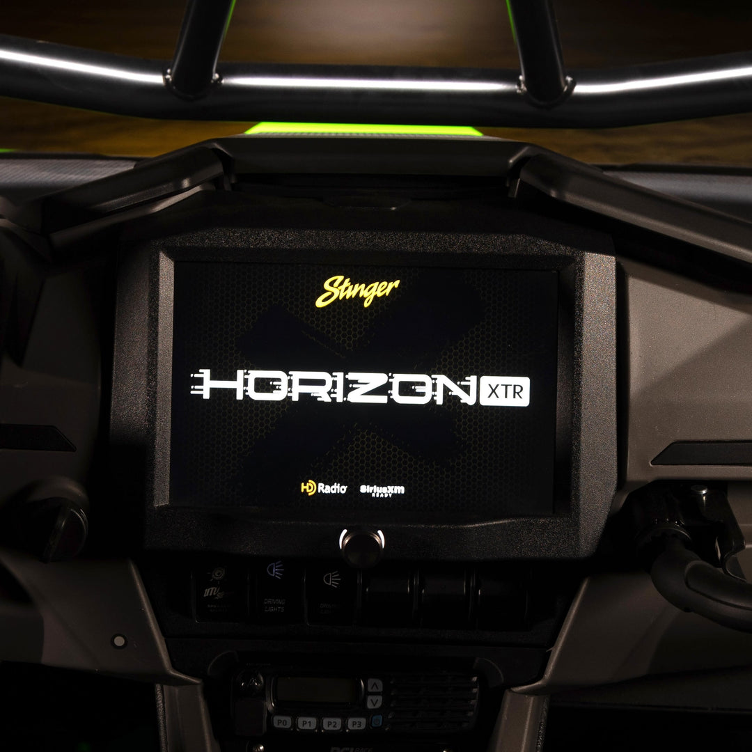 horizon xtr mfd up close with logo