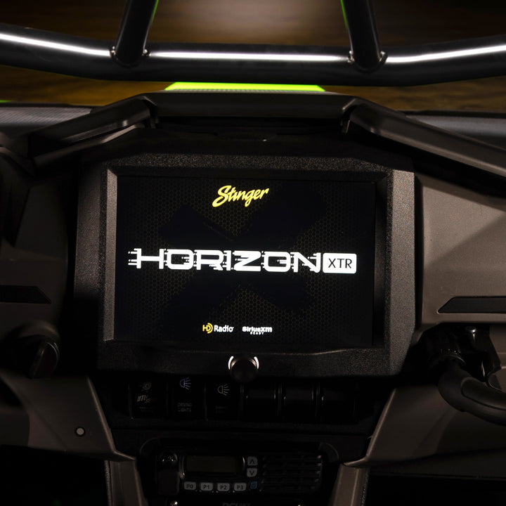horizon xtr mfd up close with logo