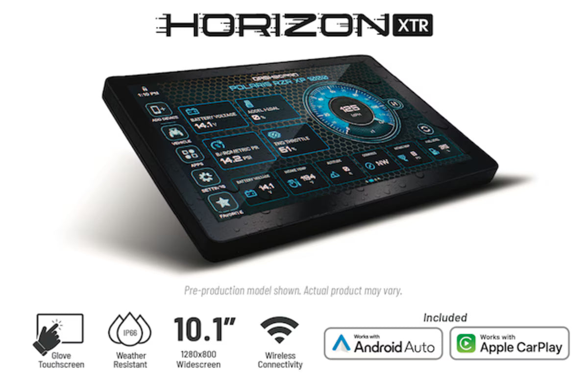 Protoype HORIZON XTR MFD System for Polaris Xpedition