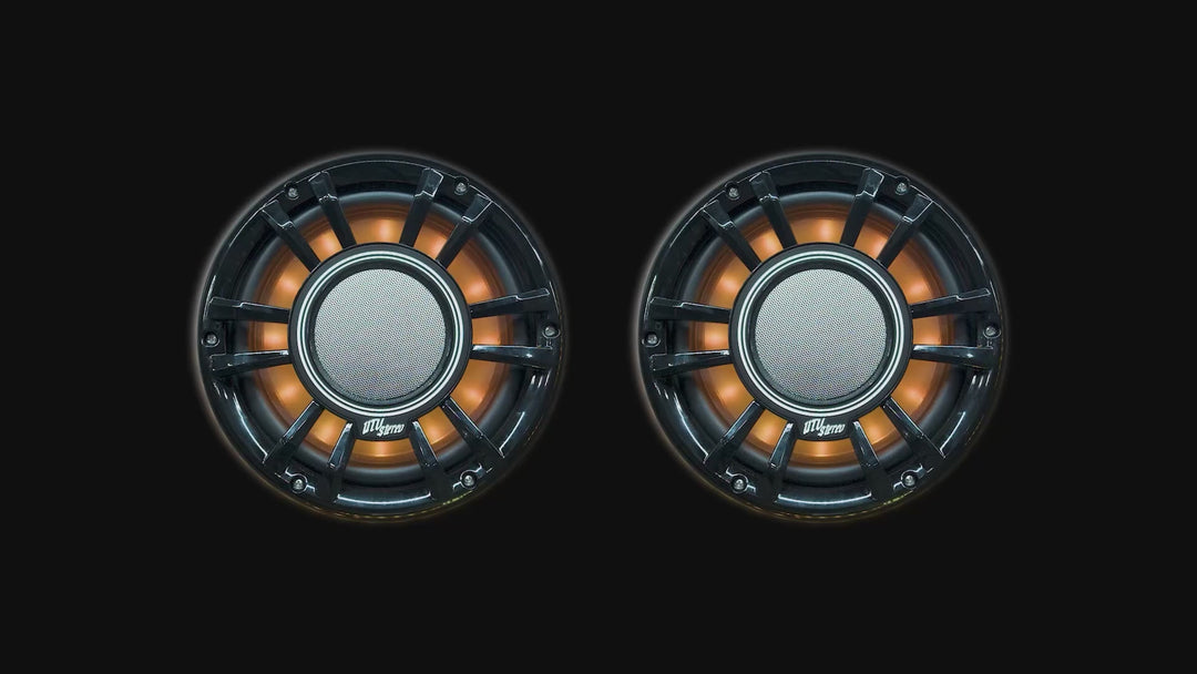 6.5" Compression Horn Speakers  V2 (Pair) | UTVS-E654